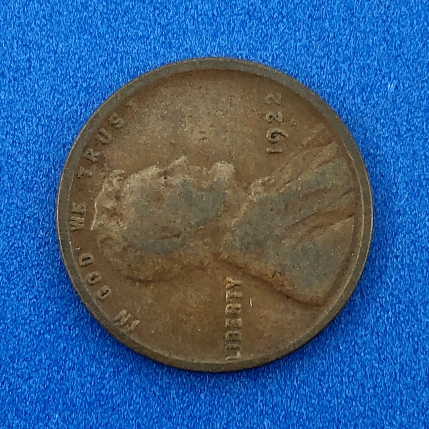 1922 D Lincoln Cent Wheat Ears Reverse Key Rare 1c Cent Penny Denver Coin