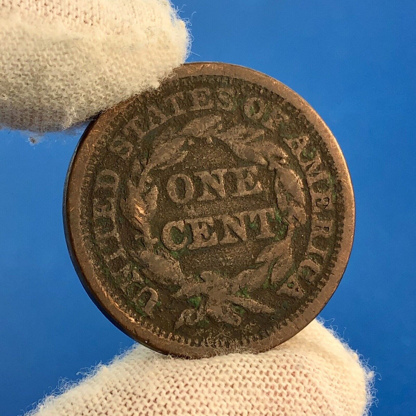 1848 P Liberty Head Braided Hair Large Copper Cent Better Philadelphia Mint Coin