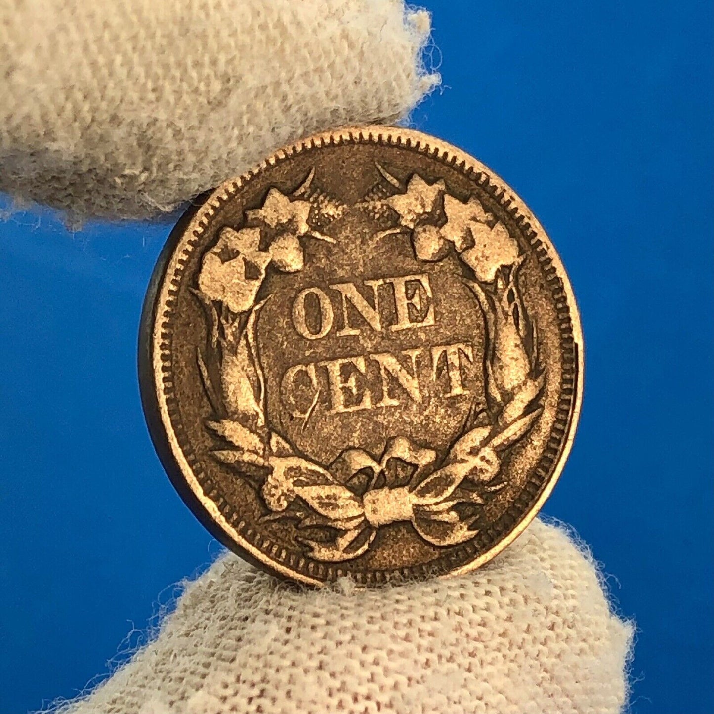 1858 P Flying Eagle Copper Nickel One Cent Penny 3 Year Type Philadelphia Coin