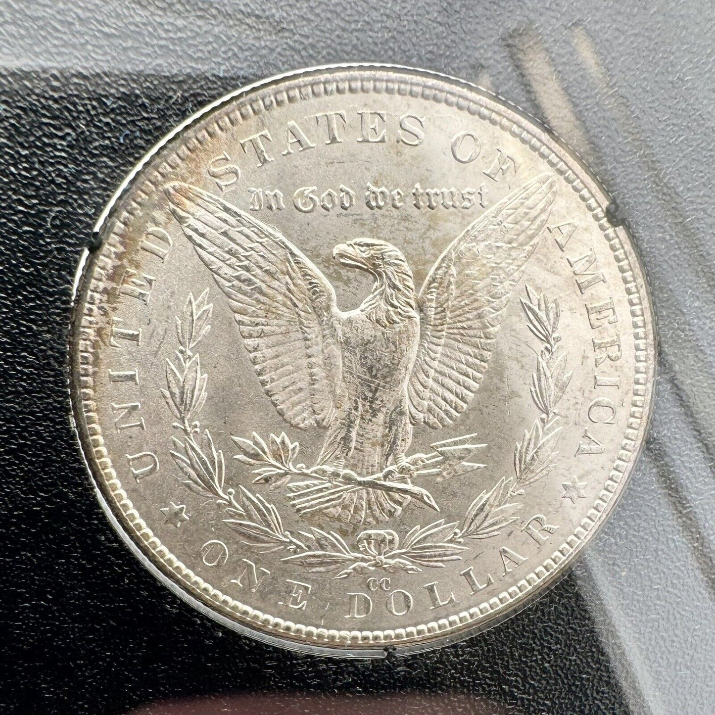 1882 CC Morgan Silver Dollar GSA Better Key Carson City Mint Coin Box & COA