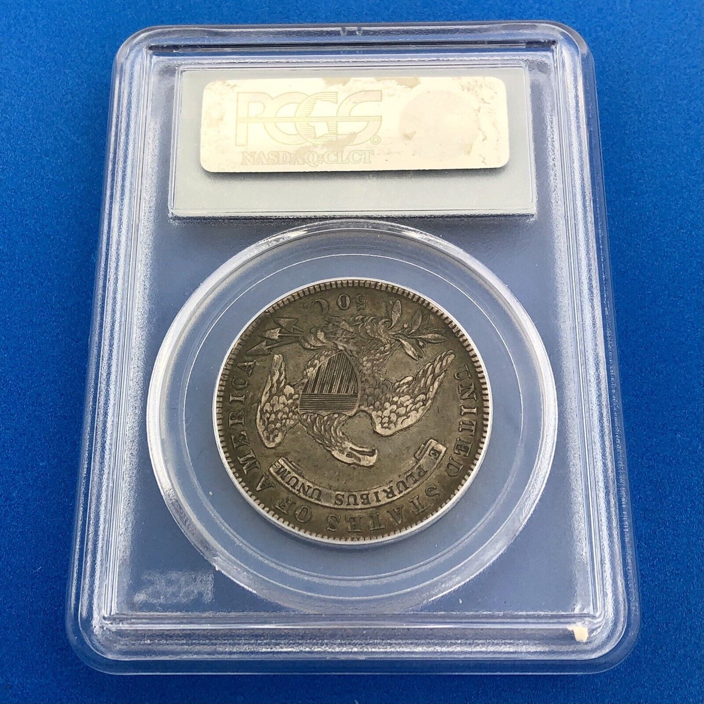 1836 Capped Bust Silver Half Dollar 50c Lettered Edge PCGS XF40 Early US Coin