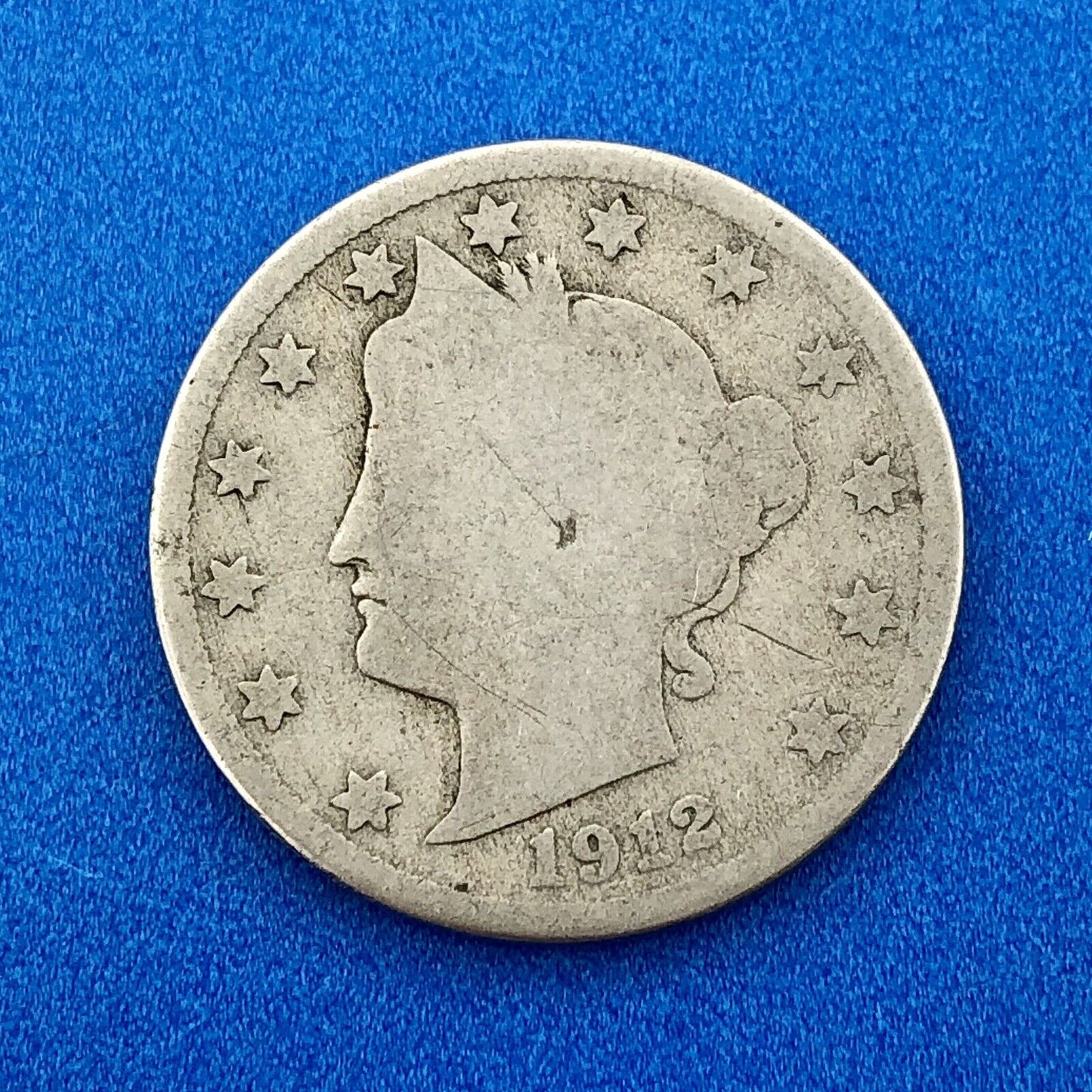 1912 D Liberty Head Nickel Five Cents 5c Rare Denver Last Series Year 2 Coin Lot