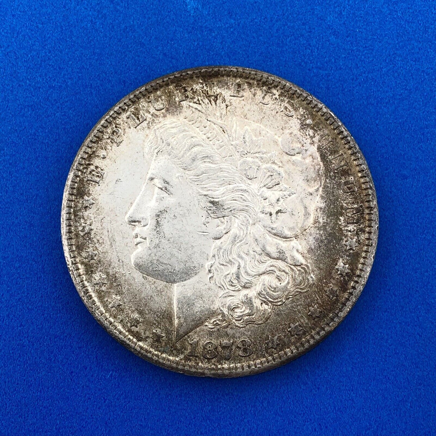 1878 S Morgan Silver Dollar $1 Better Semi Key San Francisco Mint Coin AU