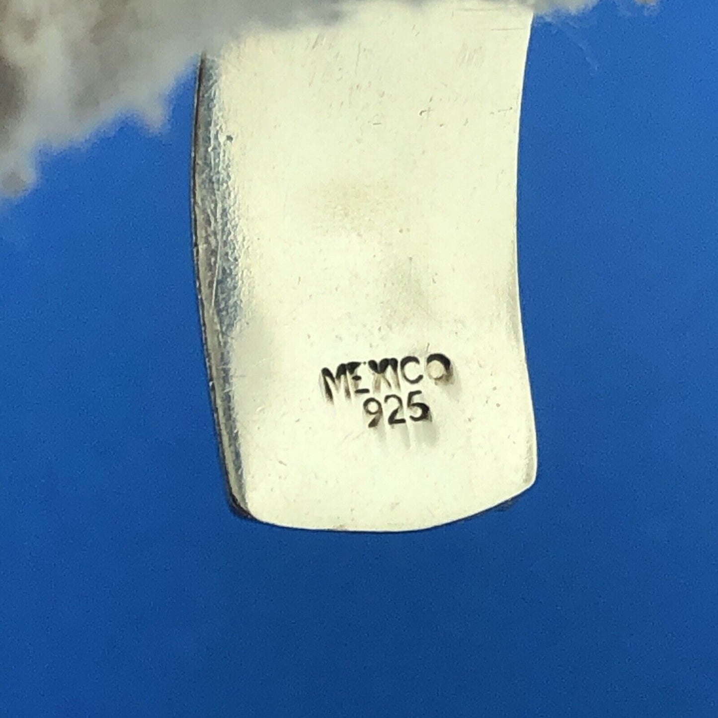 Mexico Sterling Silver 925 Needlepoint Basket Weave Design Cuff Bracelet