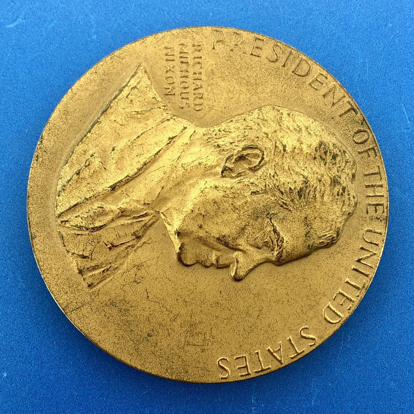 1969 United States Mint Richard Nixon Presidential Inauguration Bronze Medal