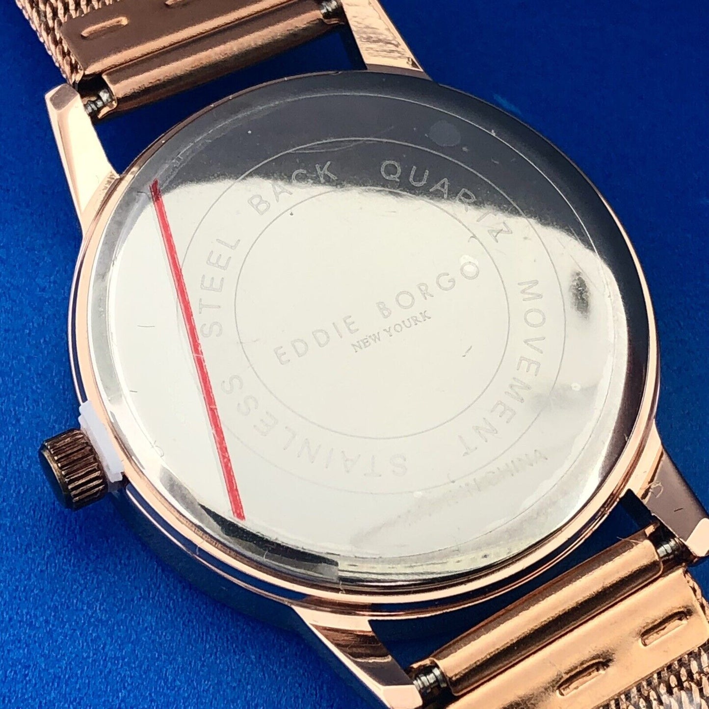 Designer Eddie Borgo The Soho Copper Stainless Steel Ladies Fashion Watch NIB