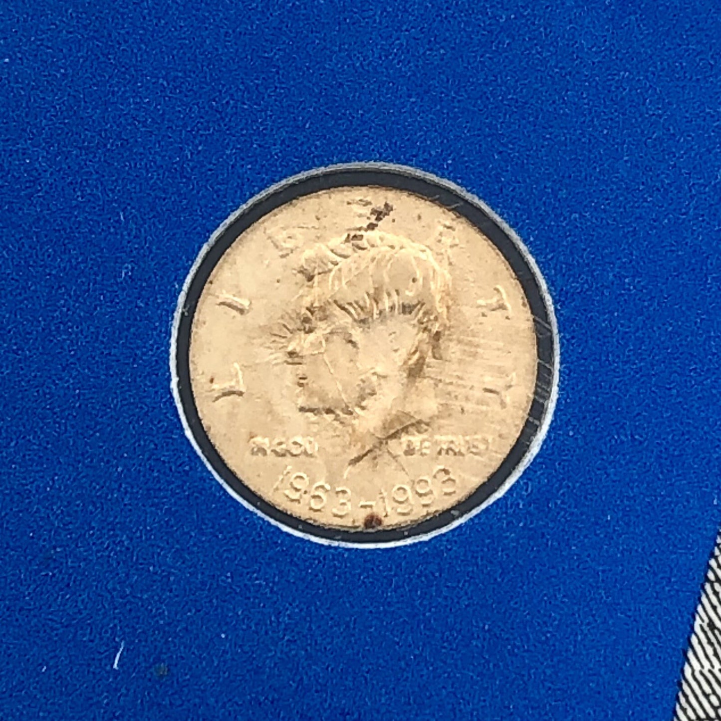 1993 14k Gold John F. Kennedy Memorial Half Dollar Commemorative Coin w/ COA