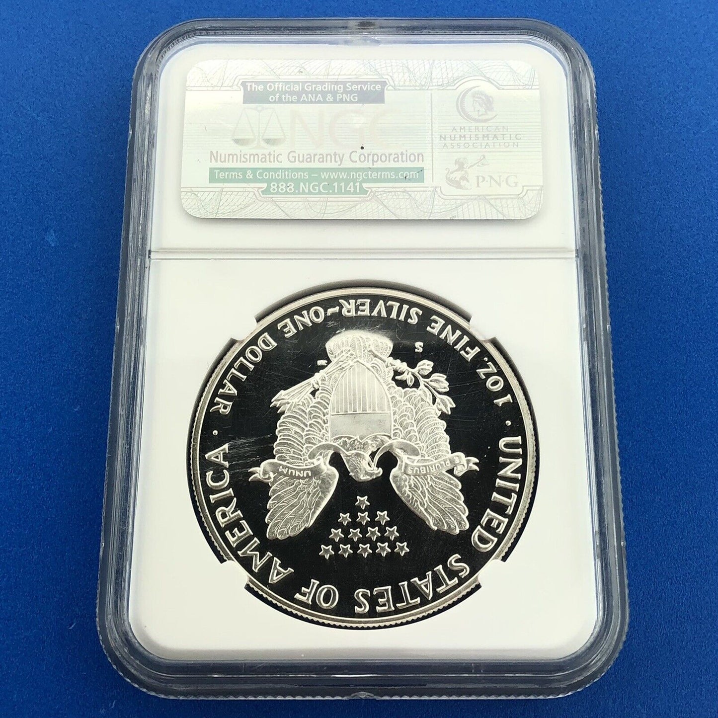 1988 S Proof Silver Eagle 999 Fine Silver NGC PF70 Ultra Cameo A Perfect Coin!