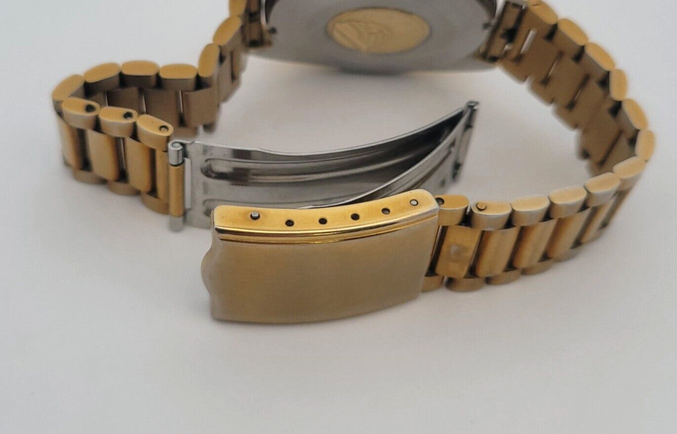 Omega Constellation Automatic Gold-Toned Stainless Men's Watch Ref# 168.017