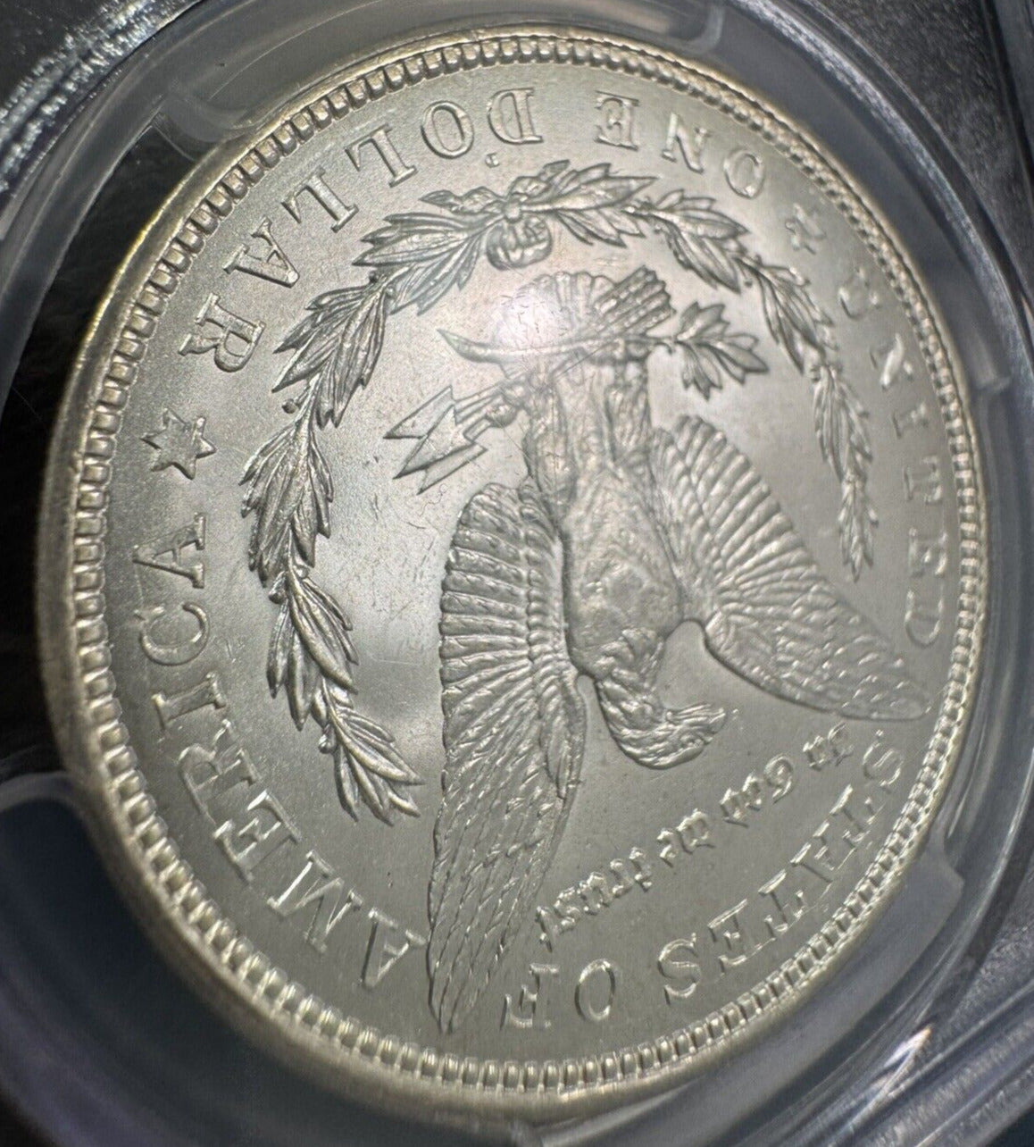 1921 D PCGS Graded MS 63 S$1 Silver Morgan Dollar Coin