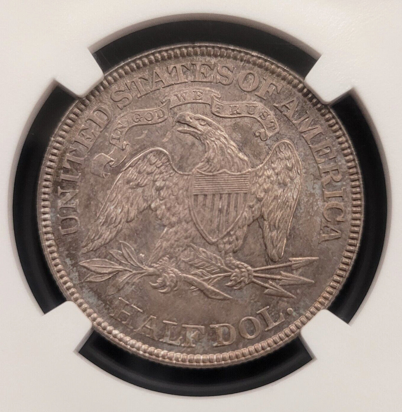 1880 50c Philadelphia NGC MS63 .900 Silver American Seated Liberty Half Dollar