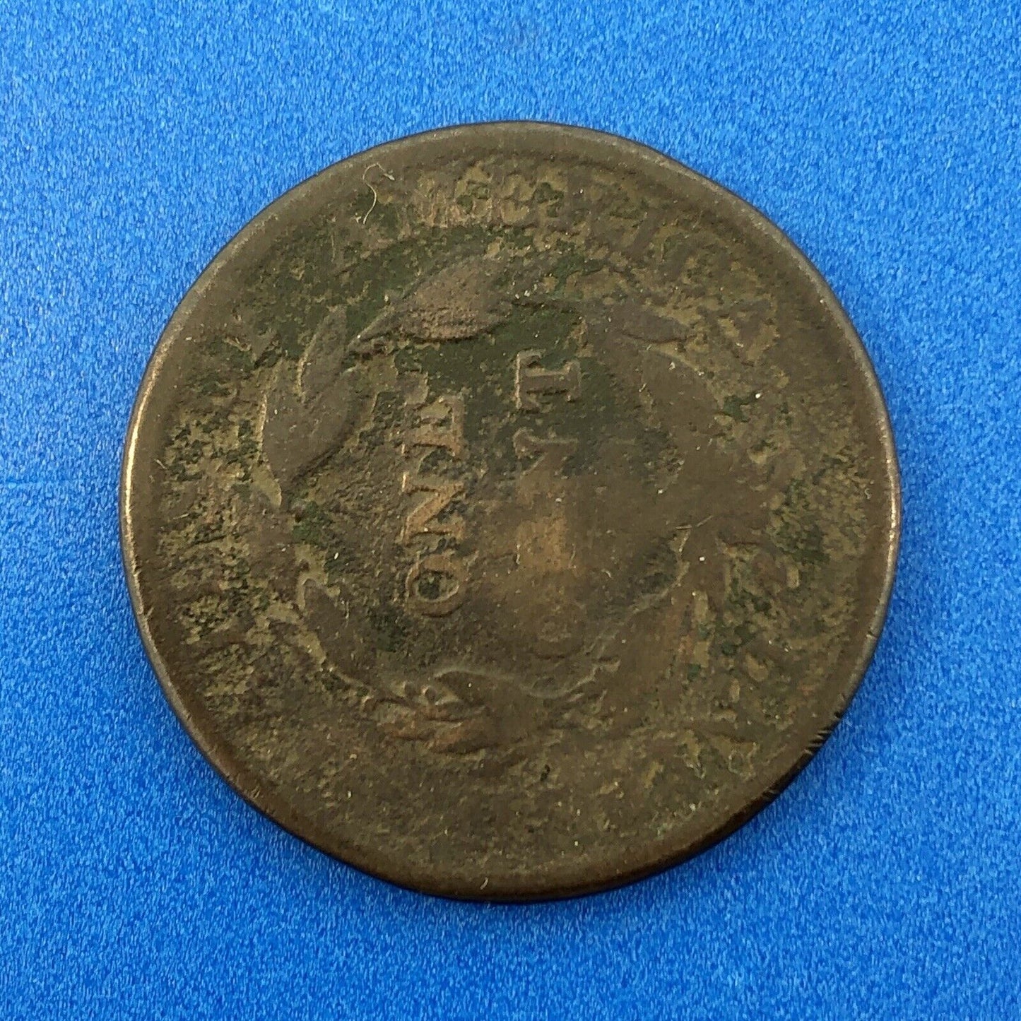 1810/09 Classic Head Large Copper Cent Colonial United States Scarce Over Date