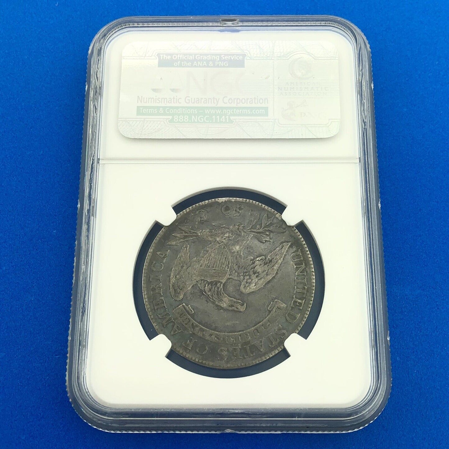 1808/7 Capped Bust Silver Half Dollar 50c Lettered Edge NGC VF30 O-101 Coin