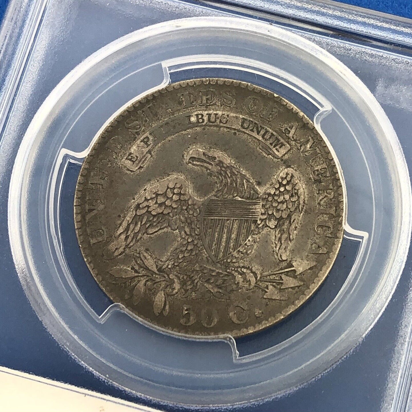 1832 Capped Bust Silver Half Dollar 50c Small Letters PCGS VF35 O-122 Coin