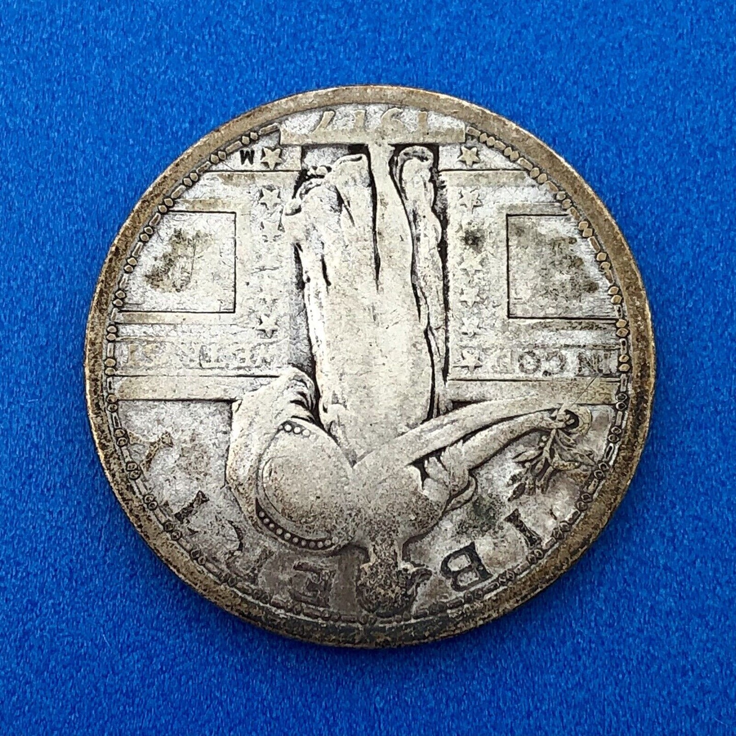 1917 P Silver Standing Liberty Quarter Dollar Type 1 Rare Key Philadelphia Coin
