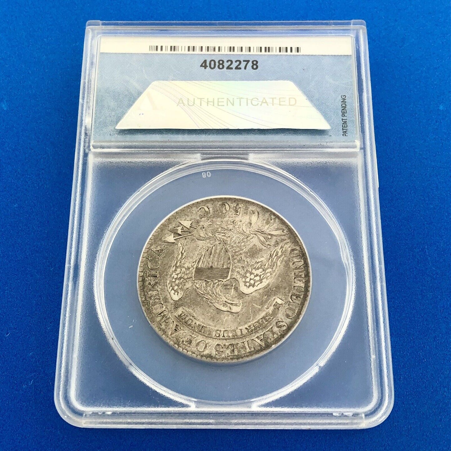 1826 Capped Bust Silver Half Dollar 50c Lettered Edge ANACS EF45 O-110 Coin