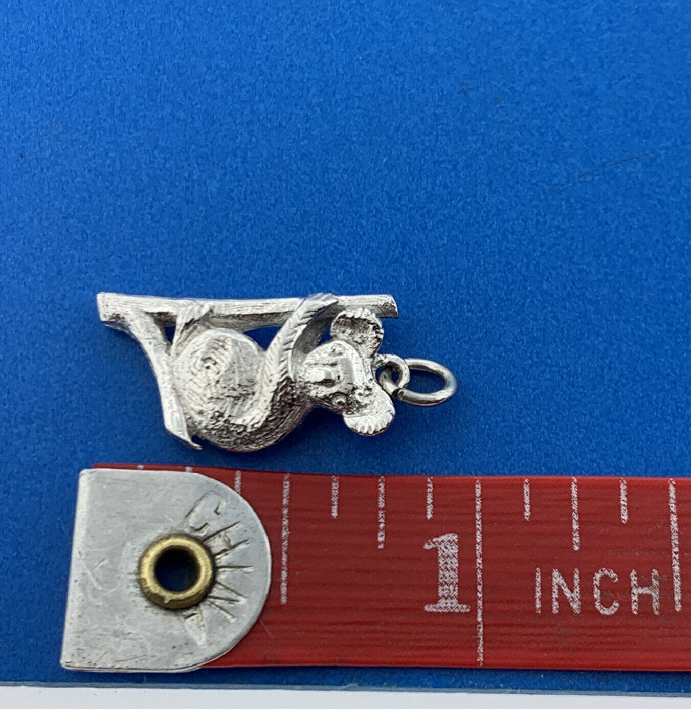 925 Sterling Silver Koala Bear In Tree Australia Dangle Bracelet Charm