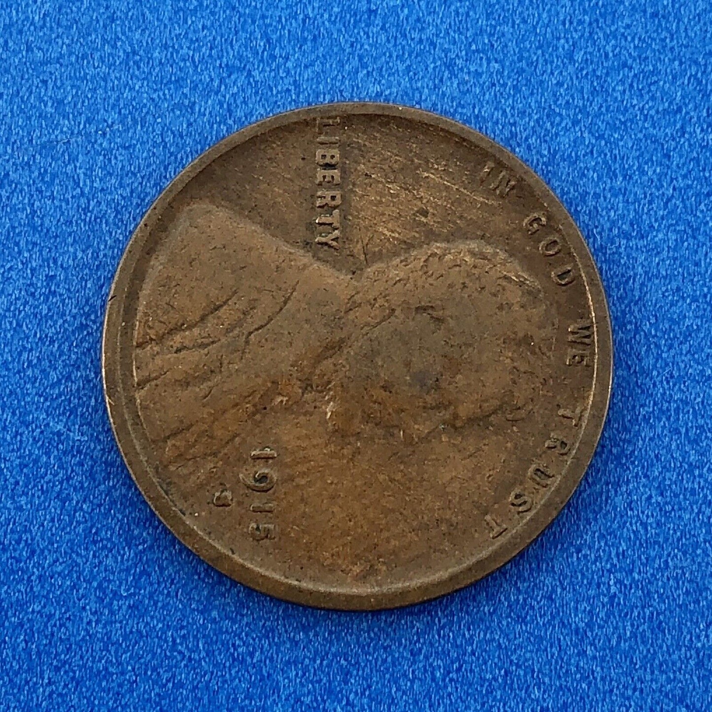1915 S Lincoln Cent Wheat Ears Reverse Key Rare 1c Cent Penny San Francisco Coin