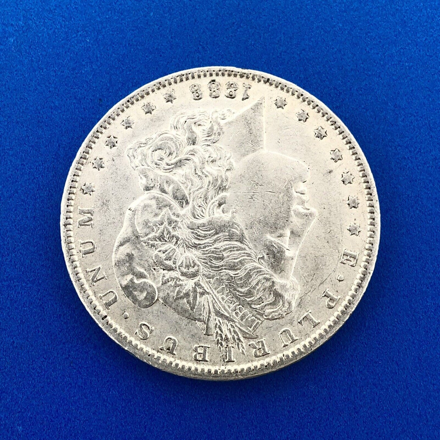 1888 O Morgan Silver Dollar $1 Better Rare Key New Orleans Mint Coin AU Details