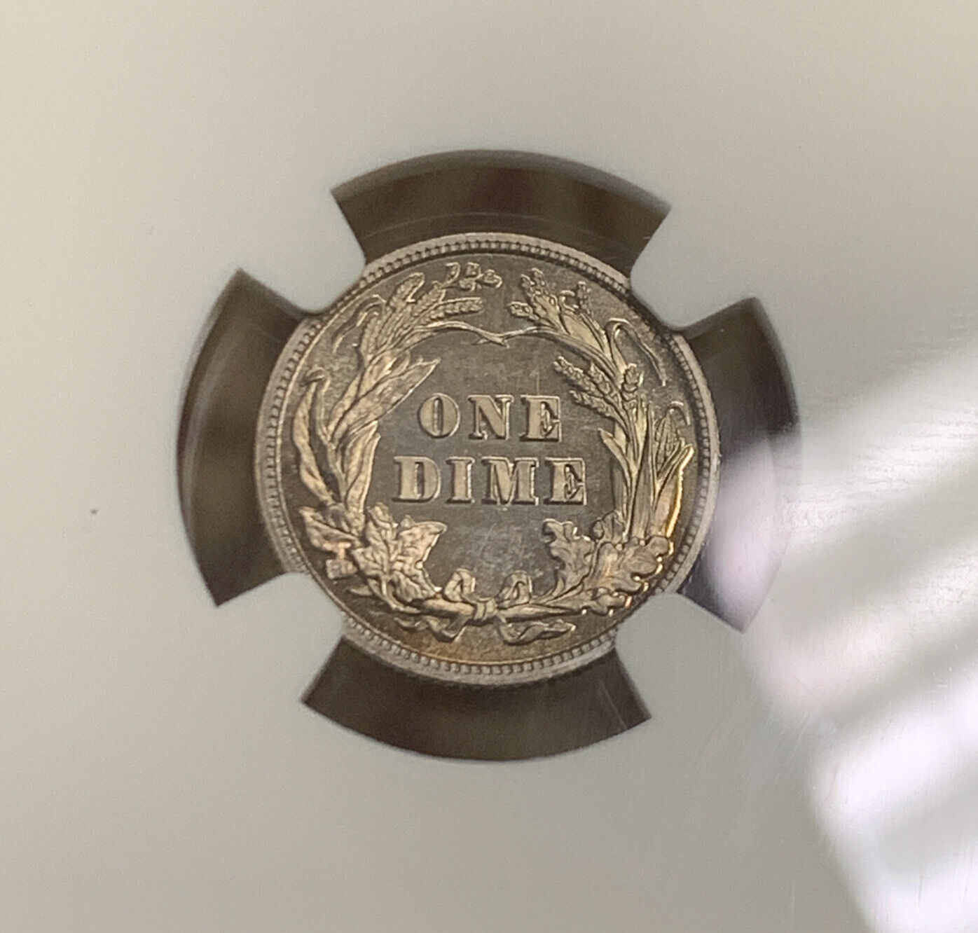1901 P Proof Silver Barber Dime Better Philadelphia Mint NGC PF65 Cameo Coin