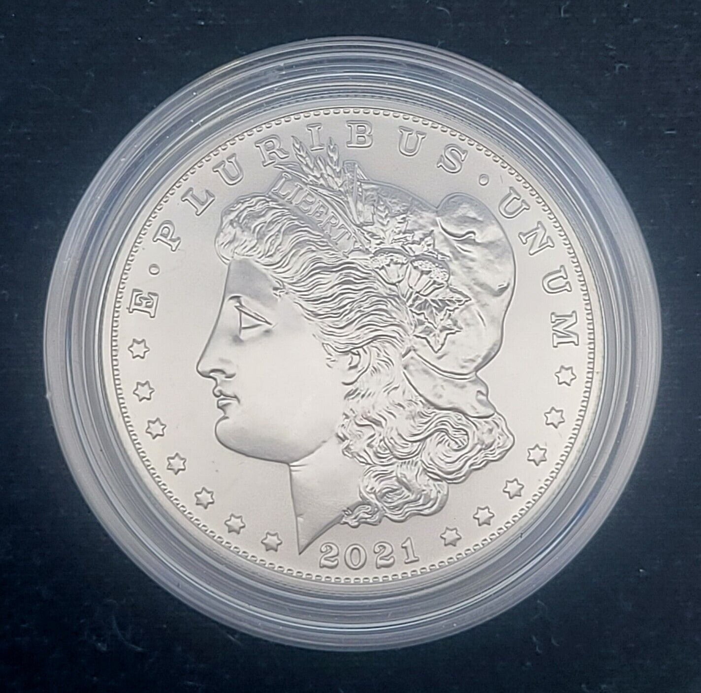 2021 Complete Six Coin Lot 999 Fine US $1 Morgan Peace Commemorative Unc Set
