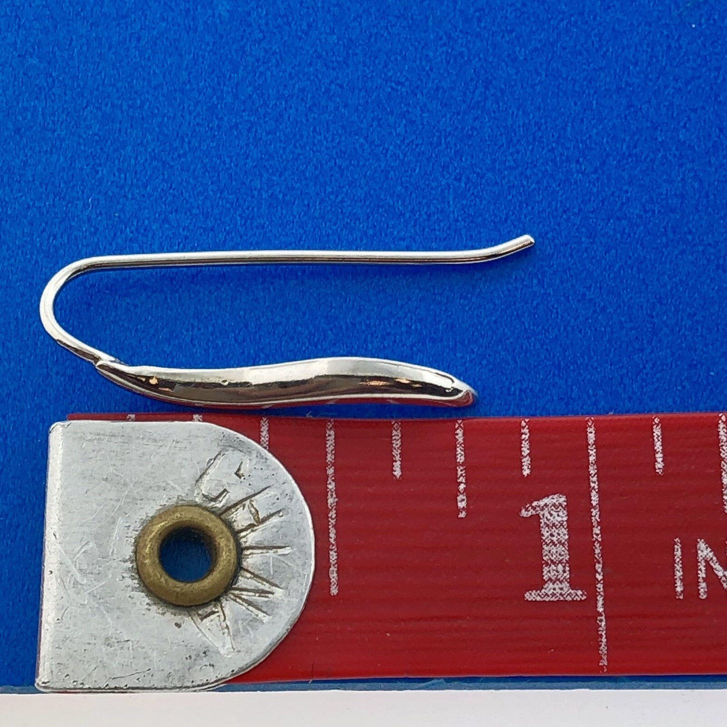 Vintage Silpada 925 Sterling Silver Italian Horn Good Luck Earring Slides