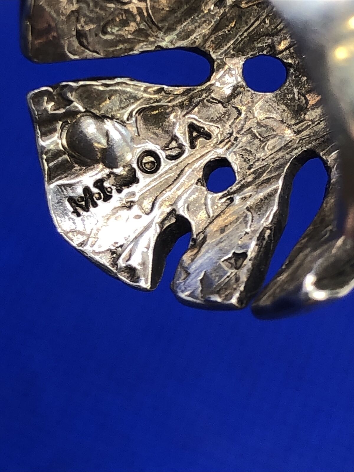 Designer Mimosa 925 Sterling Silver Bones Animal Carcass Skeleton Statement Ring