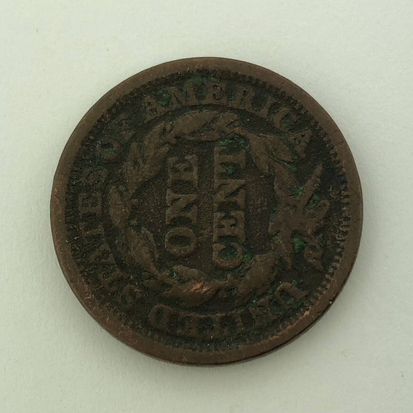1848 P Liberty Head Braided Hair Large Copper Cent Better Philadelphia Mint Coin