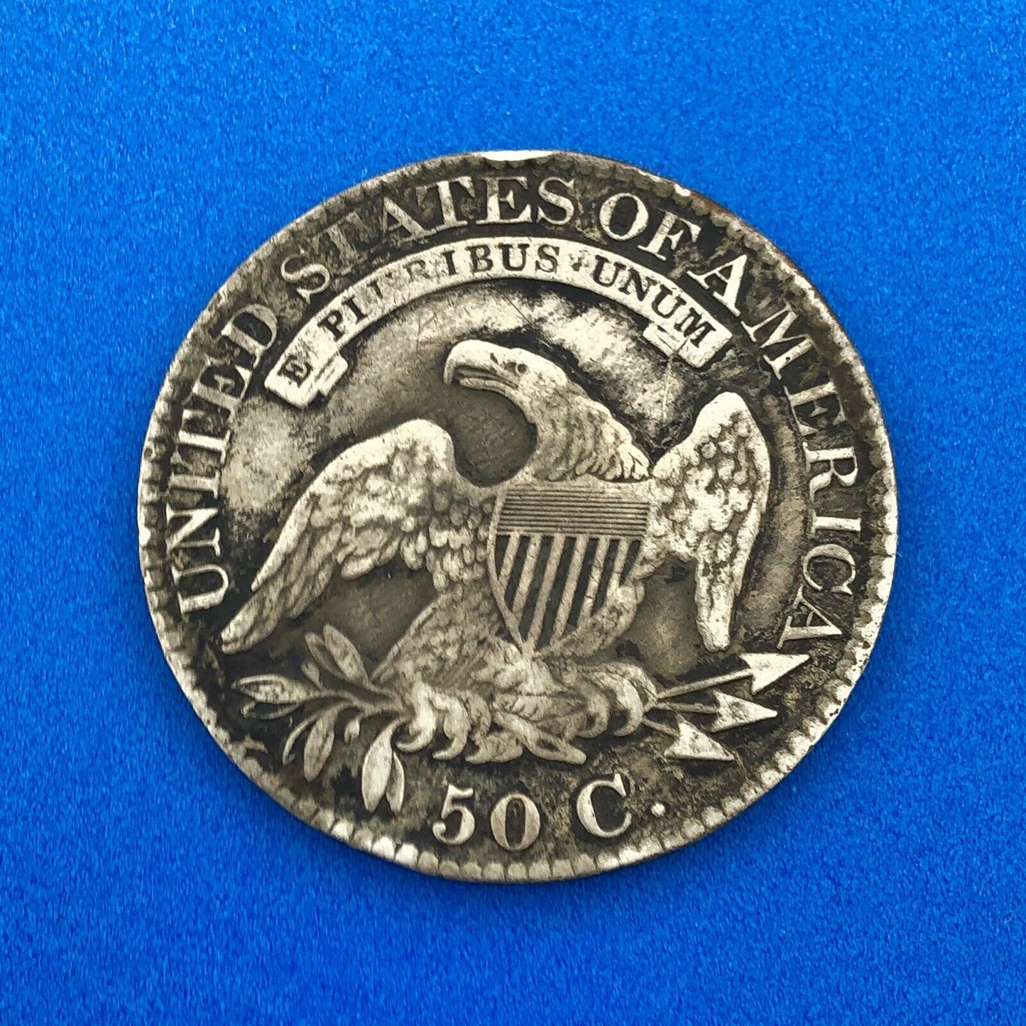 1826 P Capped Bust Silver Half Dollar 50c Better Early Philadelphia Mint Coin