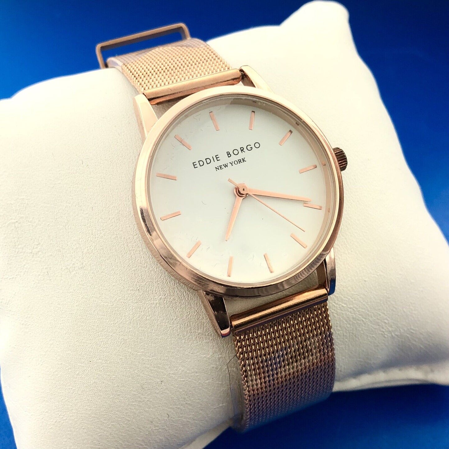 Designer Eddie Borgo The Soho Copper Stainless Steel Ladies Fashion Watch NIB
