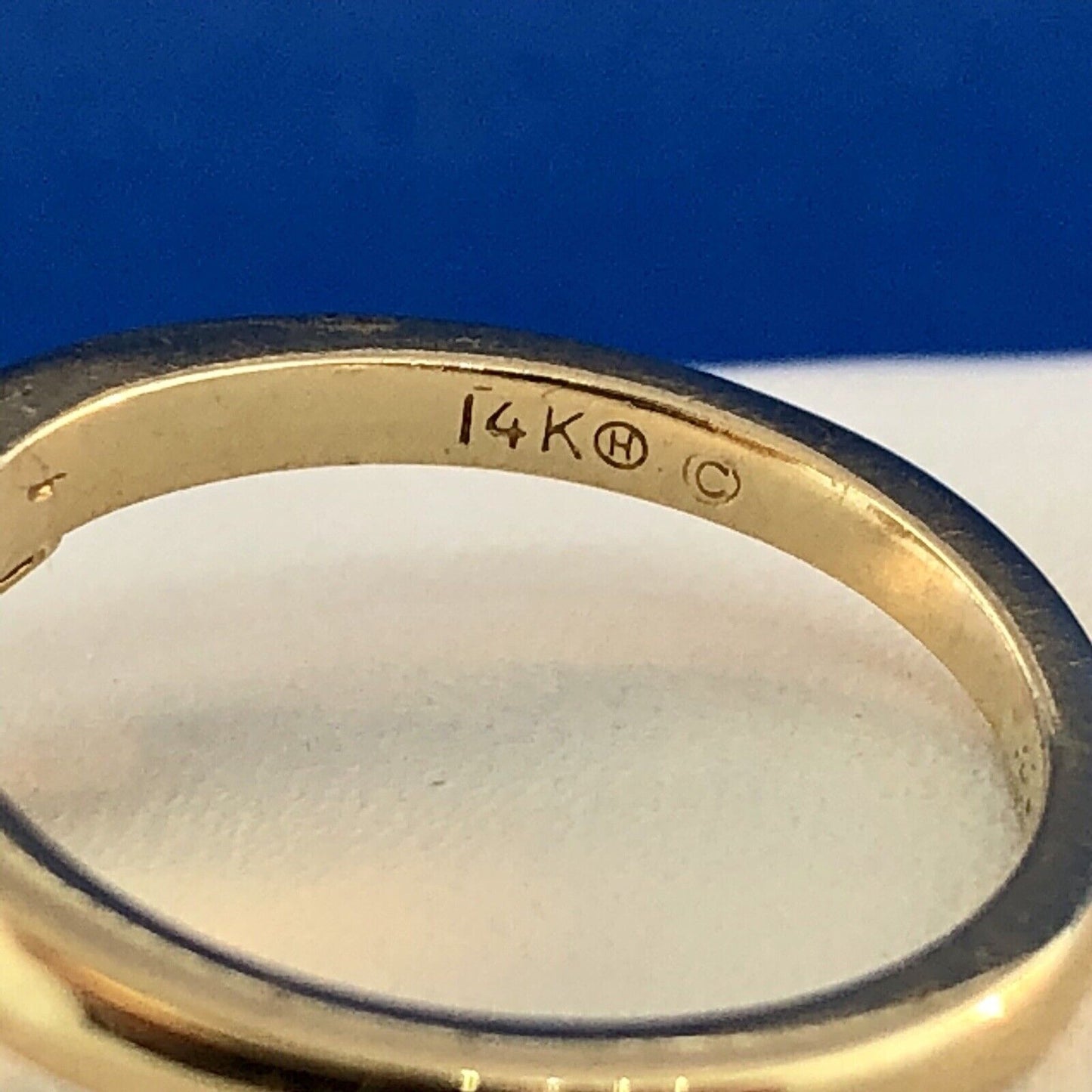 14K Yellow Gold Diamond Solitaire Floral Accent Guard Engagement Bridal Ring Set