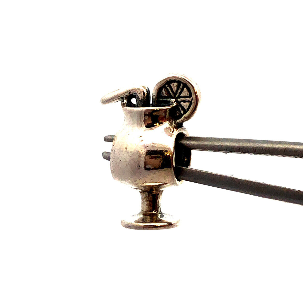 Designer Chamilia 925 Sterling Silver Martini Margarita Cocktail Bead Bar Charm