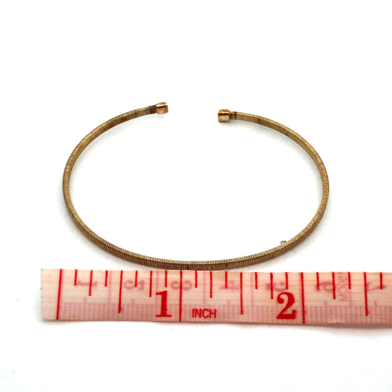 Designer Italy 925 Sterling Silver Gold Rose Gold Stacking Cuff Bracelet Set