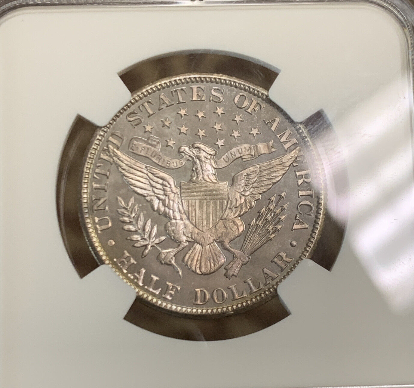 1901 P Proof Silver Barber Half Dollar $.50 NGC PF64