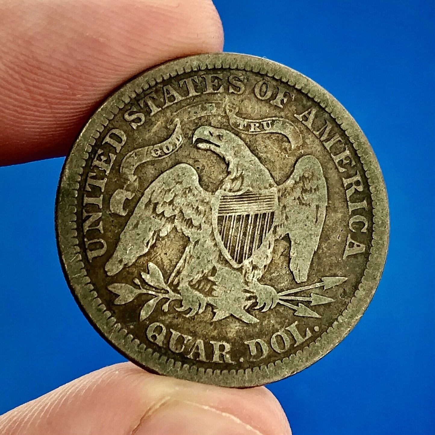 1876 P Silver Liberty Seated Quarter Dollar Type 1 Better Philadelphia Mint Coin