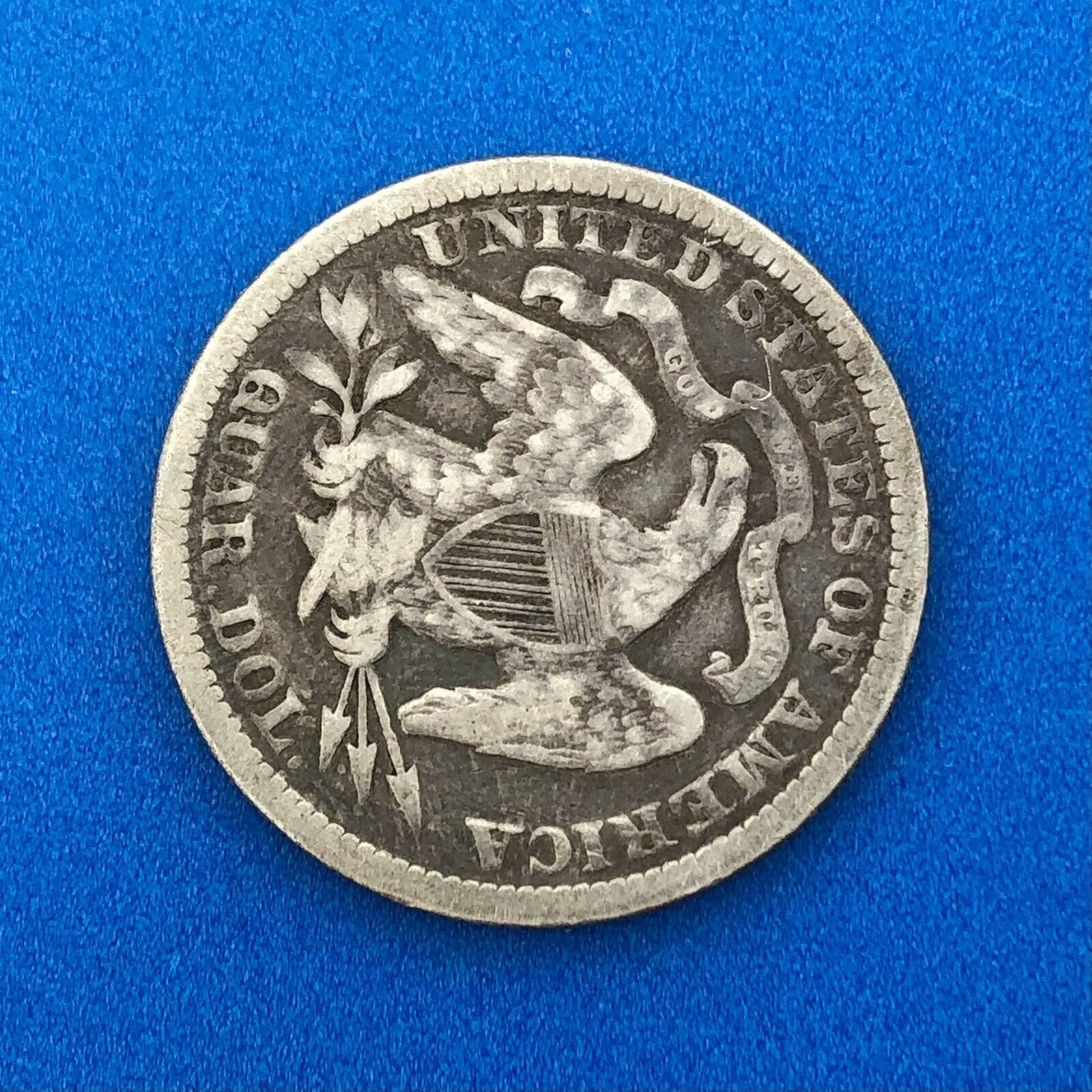 1876 P Silver Liberty Seated Quarter Dollar Type 1 Better Philadelphia Mint Coin