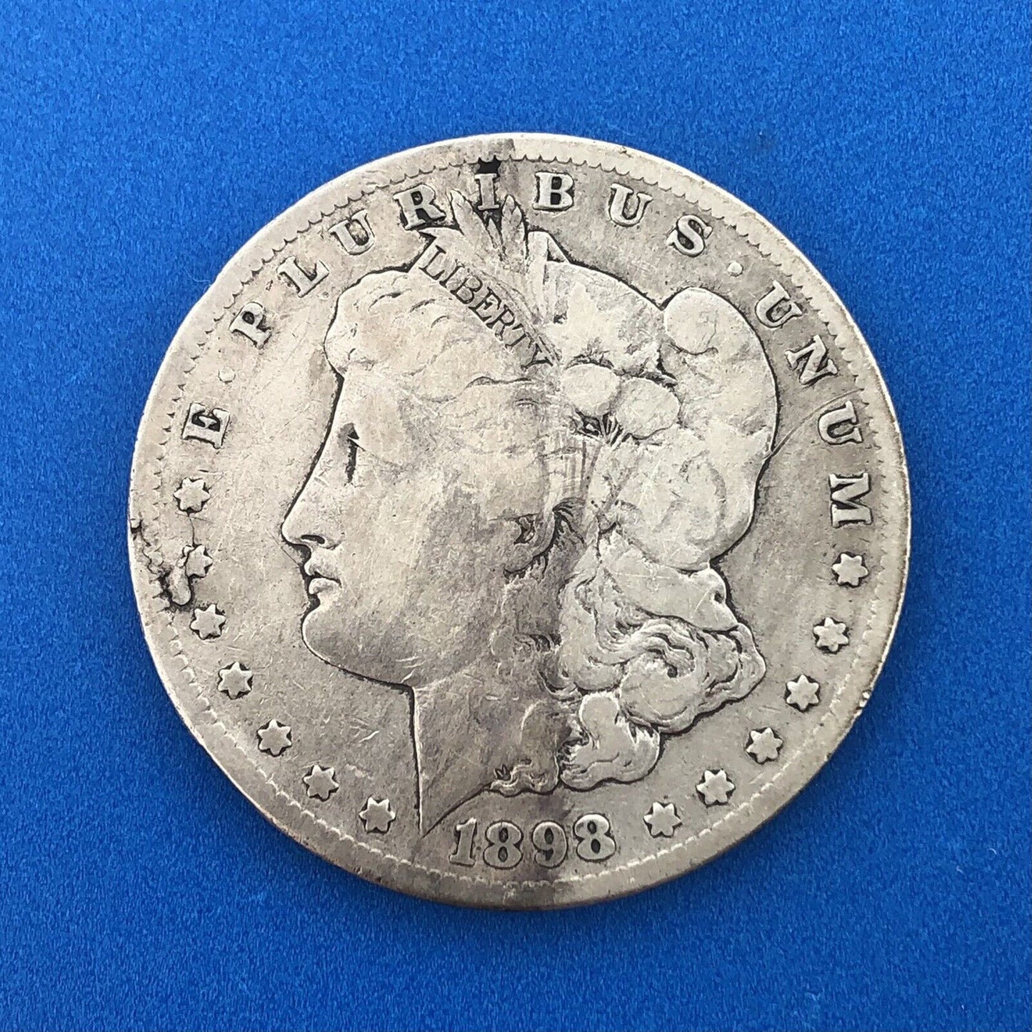 1898 S Morgan Silver Dollar $1 Details Better Key Rare San Francisco Mint Coin
