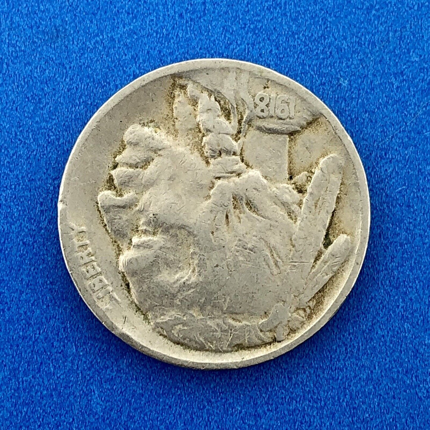 1918 P Indian Head Buffalo Nickel Better Key Scarce Philadelphia Mint Coin