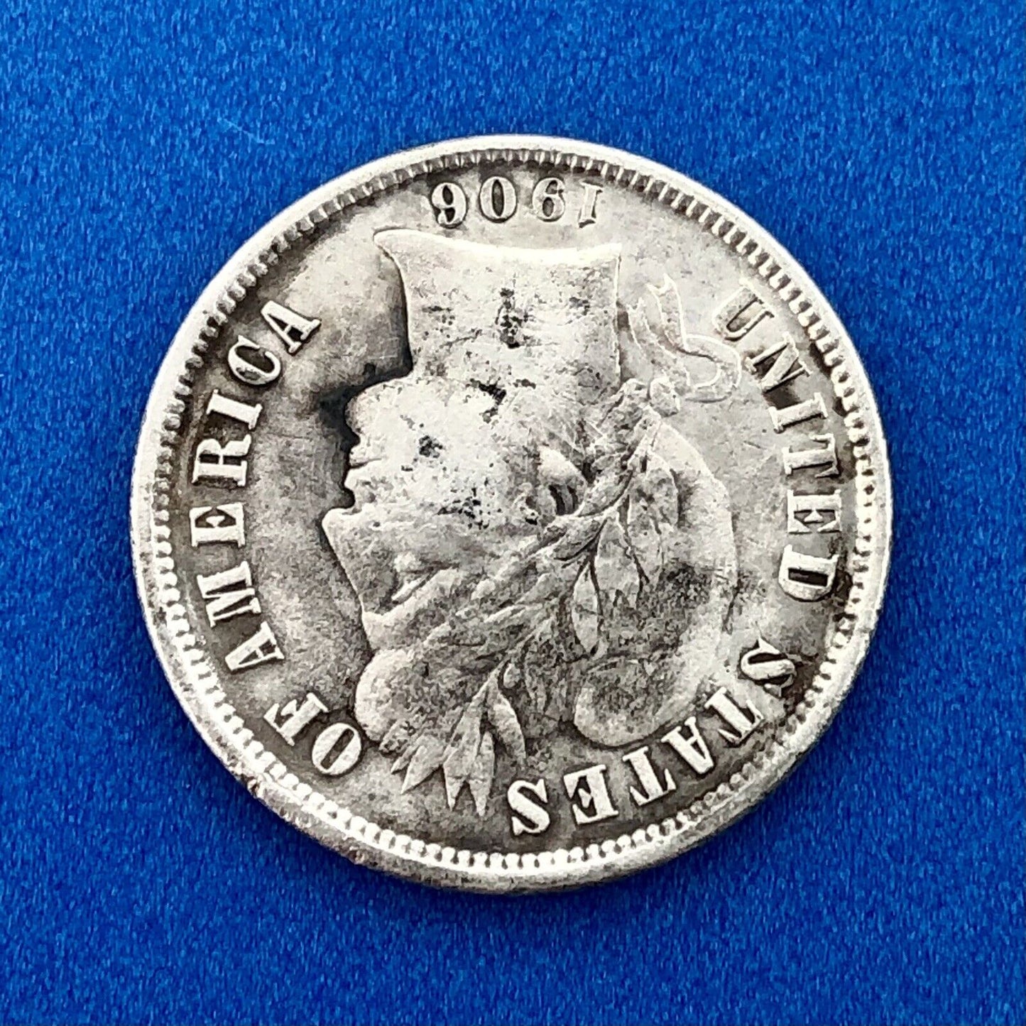 1906 O Barber Silver Dime $.10 Better Rare Scarce Key New Orleans Mint Coin