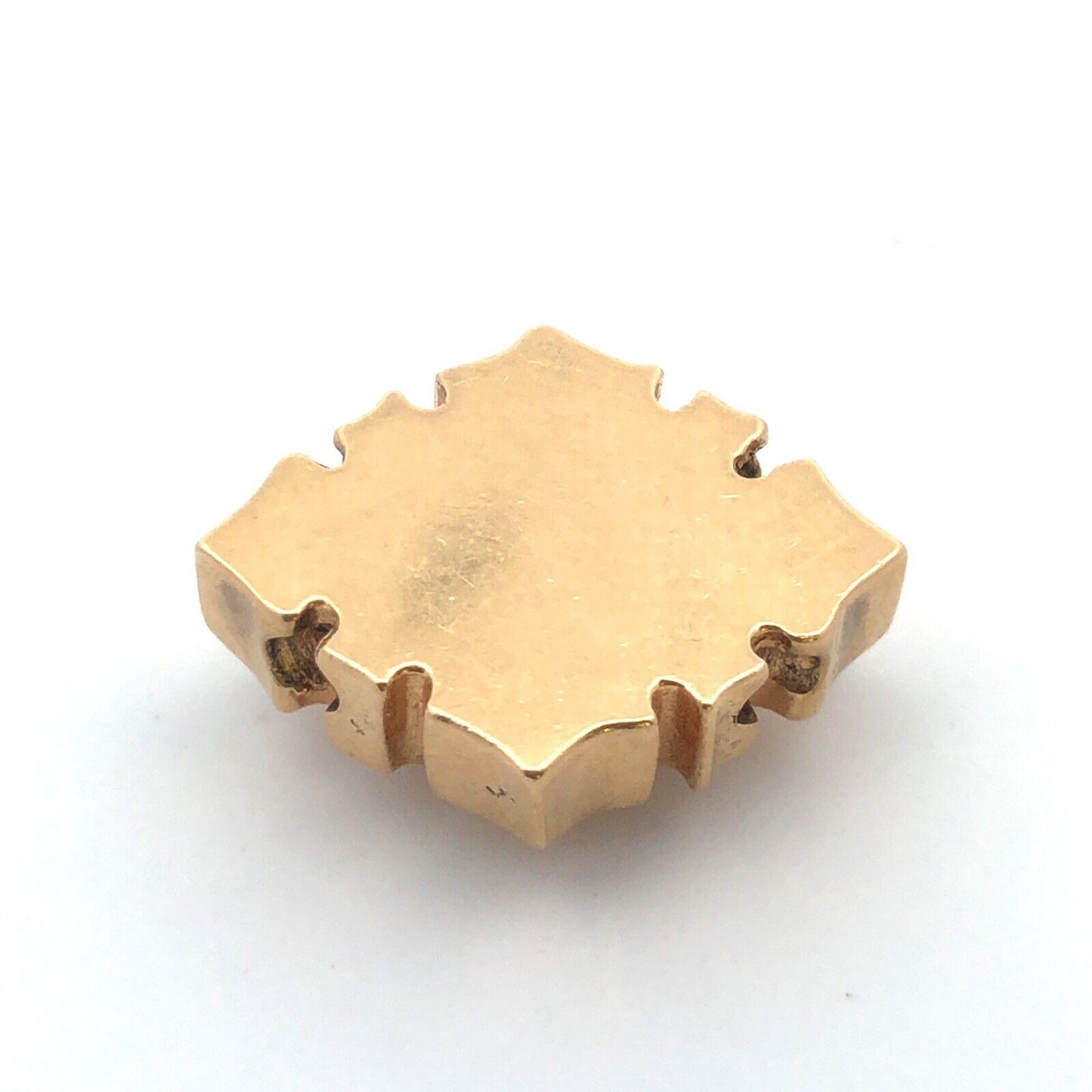 Designer 14K Yellow Gold Topaz Anniversary Slide Bracelet Charm