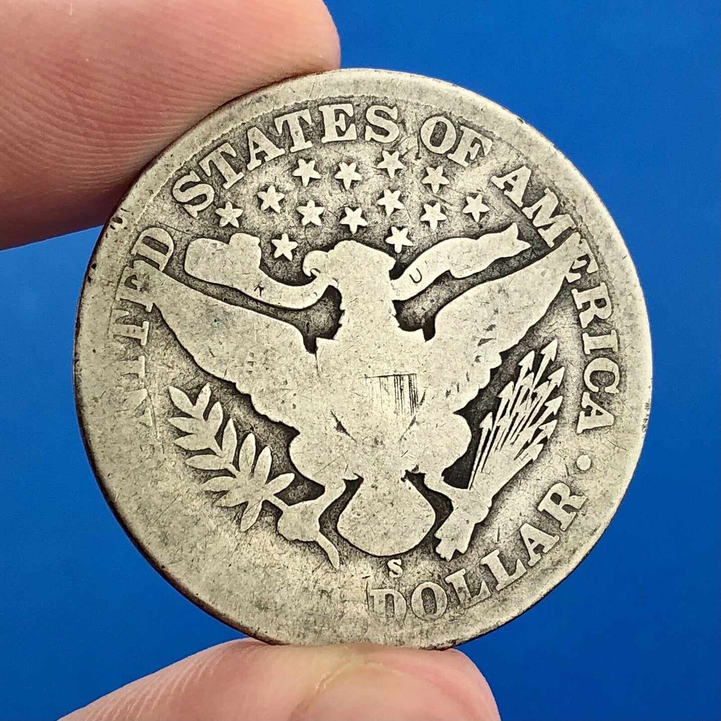 1907 S Silver Barber Half Dollar Better Key Date Rare Scarce San Francisco Coin