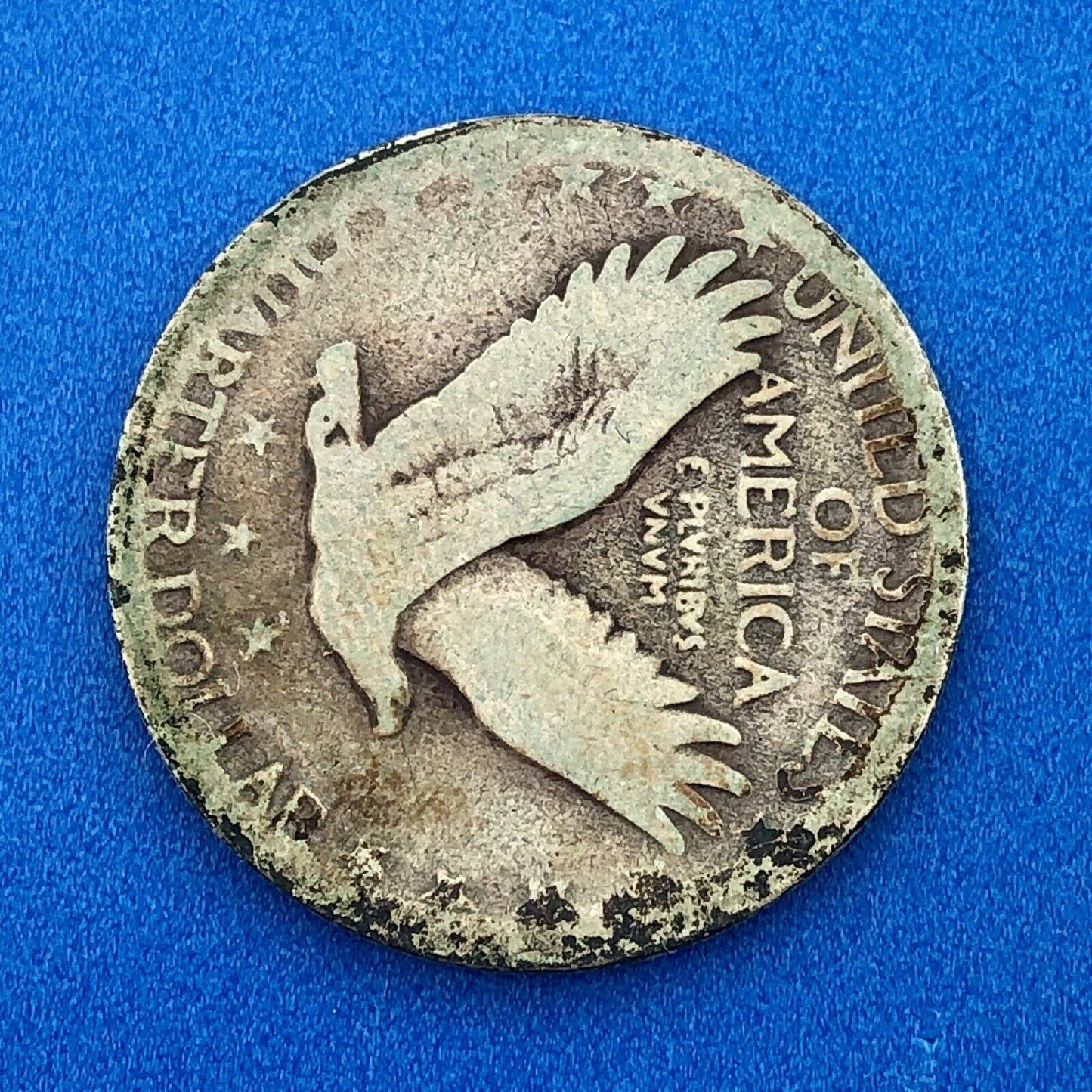 1927 S Silver Standing Liberty Quarter Dollar 25c Better Key San Francisco Coin