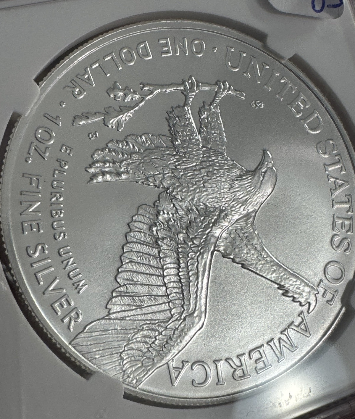 2023 American Silver Eagle U.S. Invention Series Vacuum 1 Oz NGC MS70