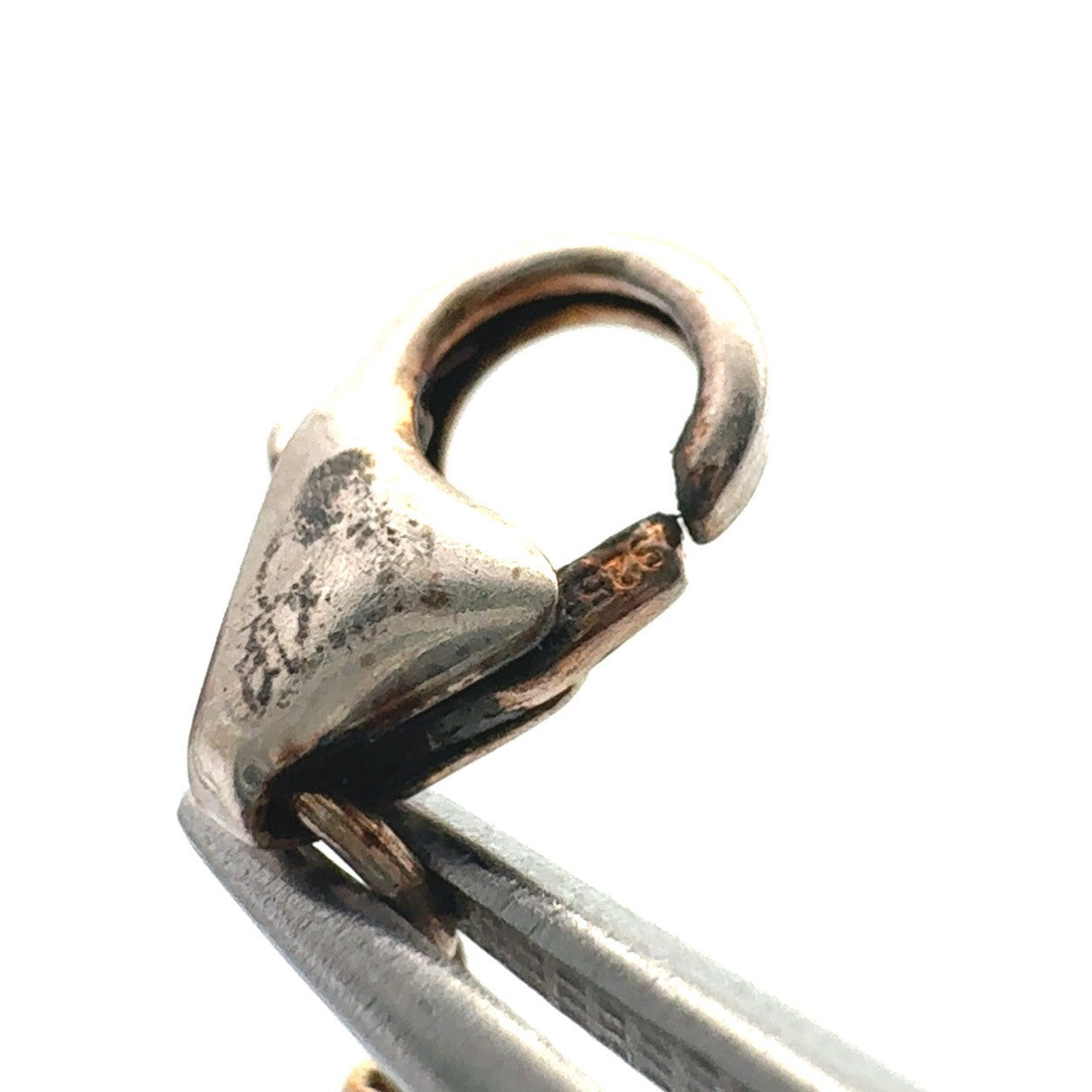 Silpada 925 Sterling Silver Gold Vermeil Two Tone Station Chain Necklace