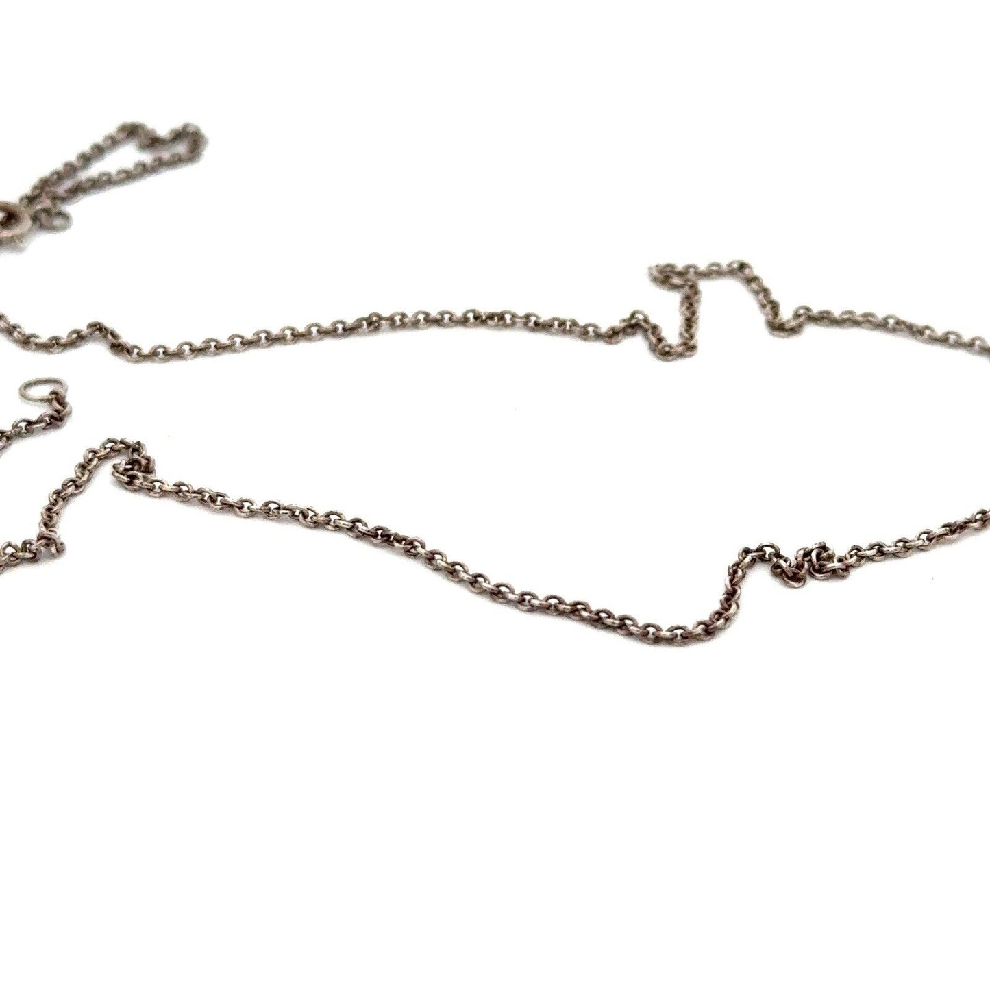 Me & RO 925 Sterling Silver Amethyst Inspirational Sanskrit 3 Charm Necklace