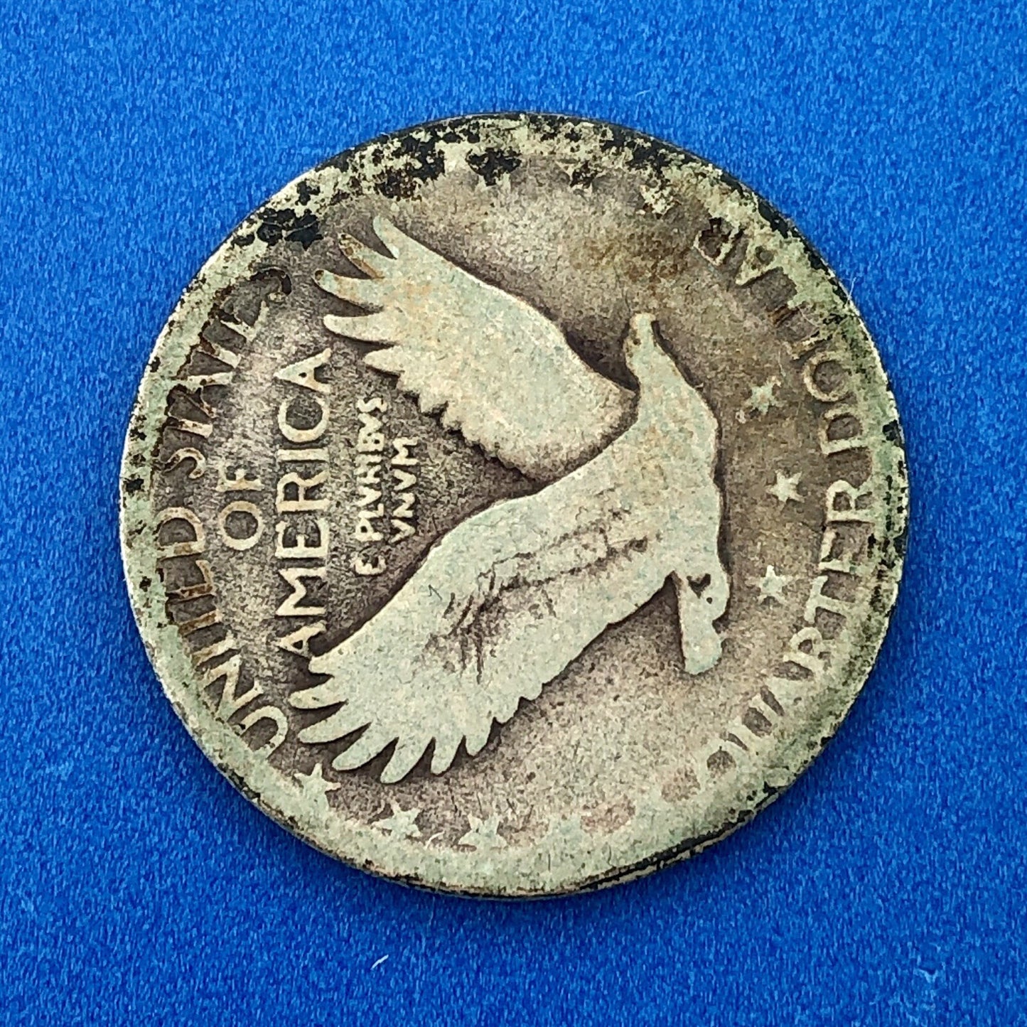 1927 S Silver Standing Liberty Quarter Dollar 25c Better Key San Francisco Coin
