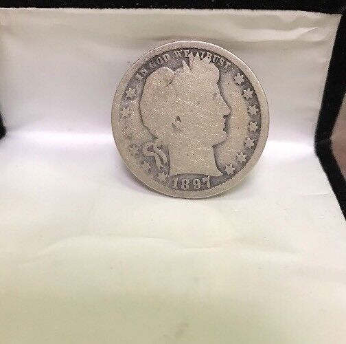 1897 O Barber Silver Quarter 25c $.25 Better Key New Orleans Rare Scarce