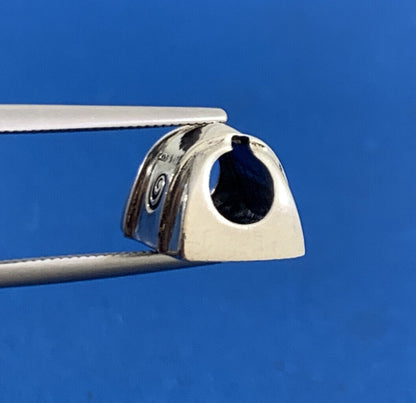 Authentic KALIA 925 Sterling Silver Camp Kalia Tent Slide Bracelet Charm