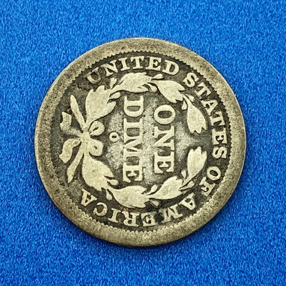 1841 O Seated Liberty Silver Dime 10c Better Key Rare Scarce New Orleans Coin