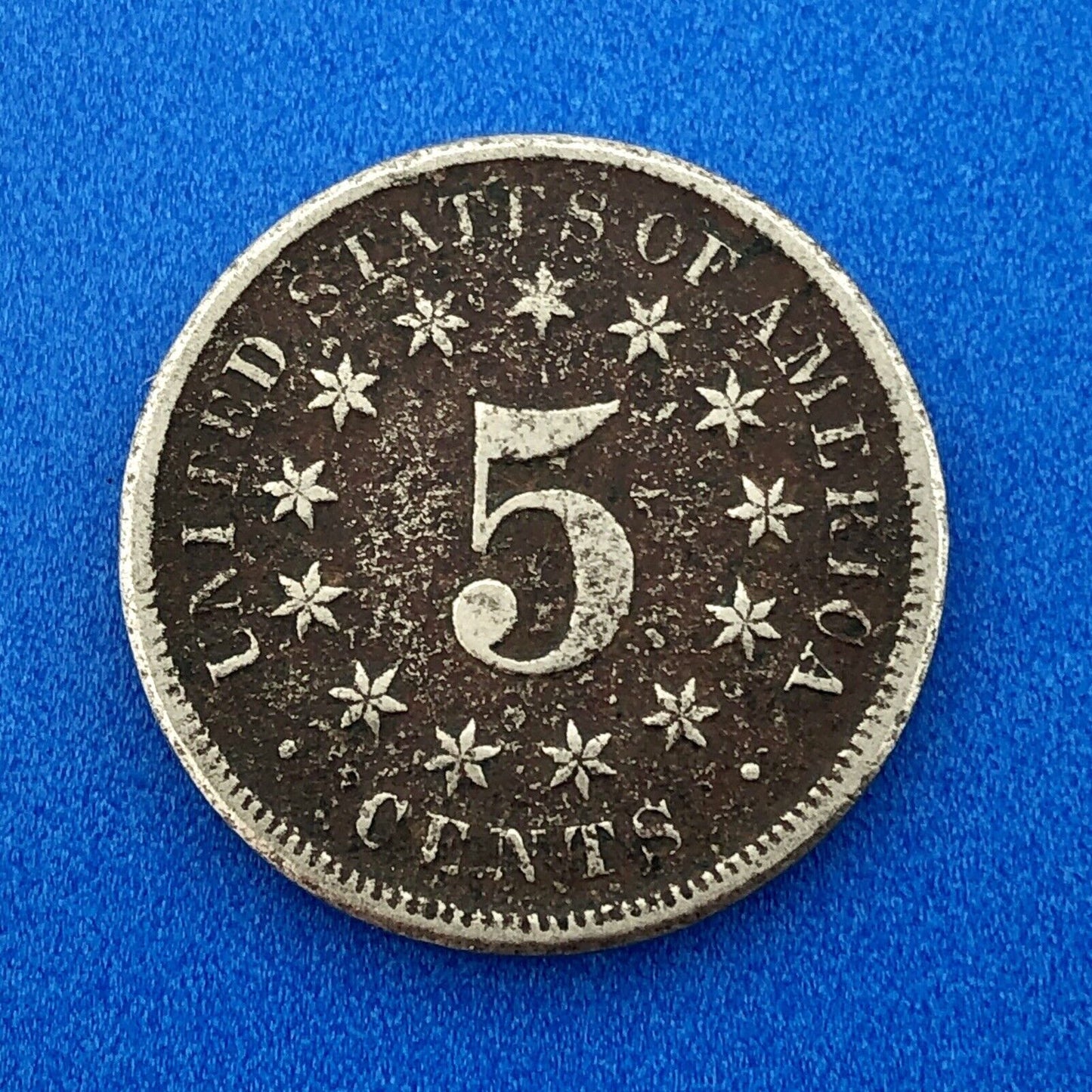 1870 P Shield Nickel Variety 2 Four Coin Mixed Date Better Philadelphia Lot